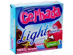 Gelatina Gel Hada Light Mora 12 g