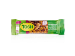 Barra Cereal Tosh Aran Nuece 23 g