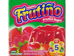 Gelatina Frutiño Frutos Rojos 14 g