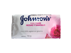 Jabón Johnsons Barra Rosas 110 g