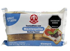 Tostadas Susanita Mantequilla X 90