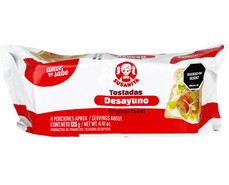 Tostadas Susanita Desayuno 125 g 18 und