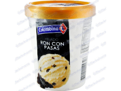 Helado Colombina Ron Pasas 300 g