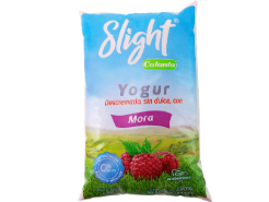 Yogurt Colanta Slight Mora Bol 1 l