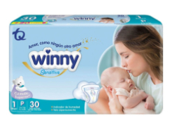 Pañales Winny Sensitive E 1 30 und