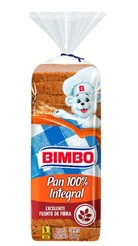 Pan Tajado Bimbo Integral 650 g