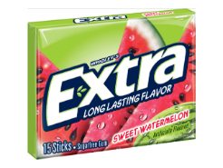 Chicle Extra Sandia 15 und 37.5 g