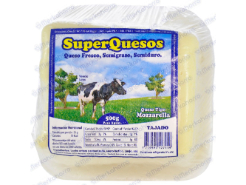 Queso Mozarella Tajado Super Quesos X 500