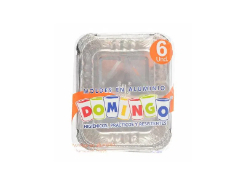 Molde para Lasaña Peq Domingo X 6