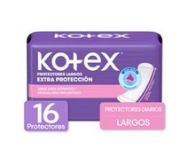 Protectores Kotex Largos X 16