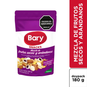 Mezcla Frutos Secos y Aranda Bary X 180