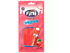Gomitas Fini Tubos Fresa 80 g