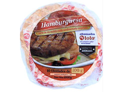 Hamburguesa Toto 1000 g 10 und