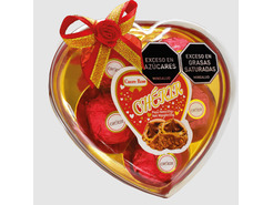 Chocolate Corazon Rojo T 5 55 g