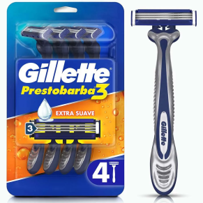 Prestobarba Gillette Extra Suave 3 H 4 und