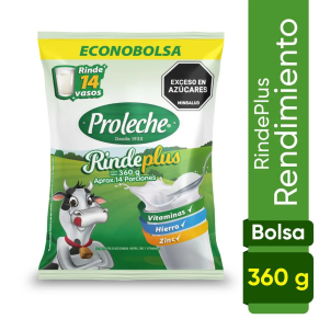 Leche Proleche Polvo Azucarada 360 g