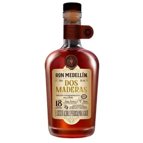 Ron Medellin 18 Años Dos Maderas 750 ml