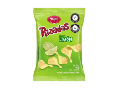 Papitas Rizadas Sabor Limón 105 g