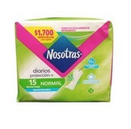 Protectores Nosotras Normal 15 und
