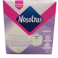 Protectores Nosotras Lacta 12 und