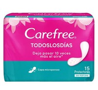 Protectores Carefree sin Per X 15 un