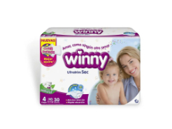 Pañales Winny Ultra Sec E 4 30 und