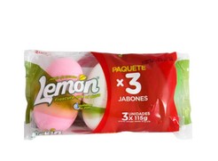 Jabón Lemon Barra Surtido 3 und 115 g