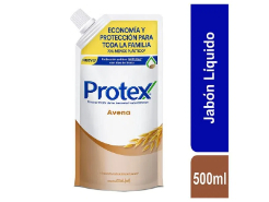 Jabón Protex Líquido Avena 500 ml