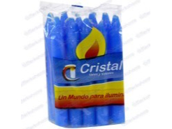 Velas Cristal Mediana 10 und