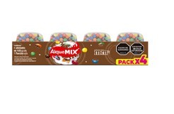 Yogurt Alqueria Cucharea M & M X 4 400 g