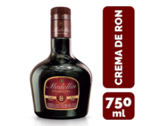 Crema de Ron Medellin 8 Años X 750