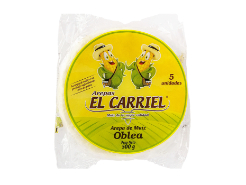 Arepas el Carriel Blancas X 5 480 g