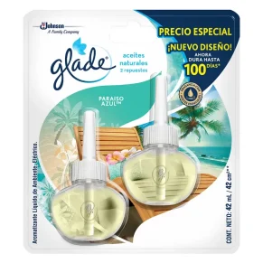 Ambientador Glade Aceite Paraiso 21 ml