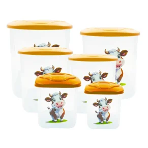 Juego de Tarros Ingeproductos Vaca X 6