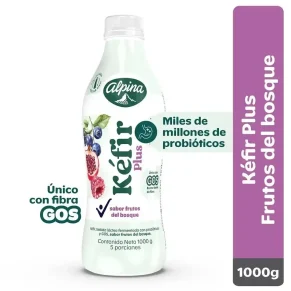 Yogurt Kefir Alpina Frutos Bosqu 1000 g