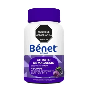 Gomas Benet Magnesio 144 g