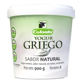 Yogur Griego Colanta Natural 900 g