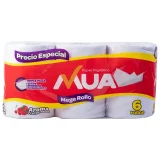 Papel higiénico. MUA Mega rollo 6 rollos