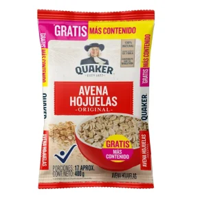 Avena Quaker Hojuelas Original 400 g