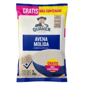 Avena Quaker Molida Original 400 g