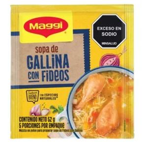 Sopa Maggi de Gallina Fideos 52 g