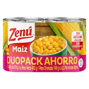 Maíz Zenu Dulce 241 g 2 und