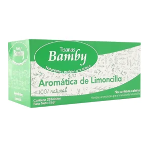 Aromaticas Bamby Limoncillo X 20 15 g