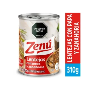 Lentejas Zenu con Papa y Zanah X 310