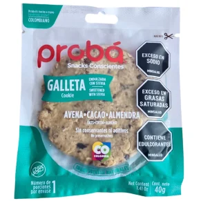 Galleta Avena Cacao Alm Proba X 45
