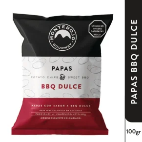 Papas Monterojo BBQ Dulce 100 g