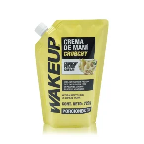 Crema de Maní Wakeup Crunchy 720 g