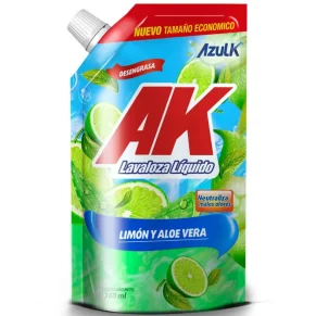 Lavaloza Ak Líquido Limón 360 ml