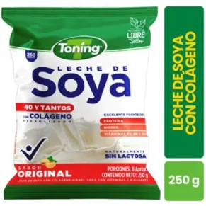 Leche Toning de Soya Colageno X 250