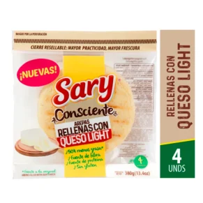 Arepas Sary Queso Light 4 und 380 g